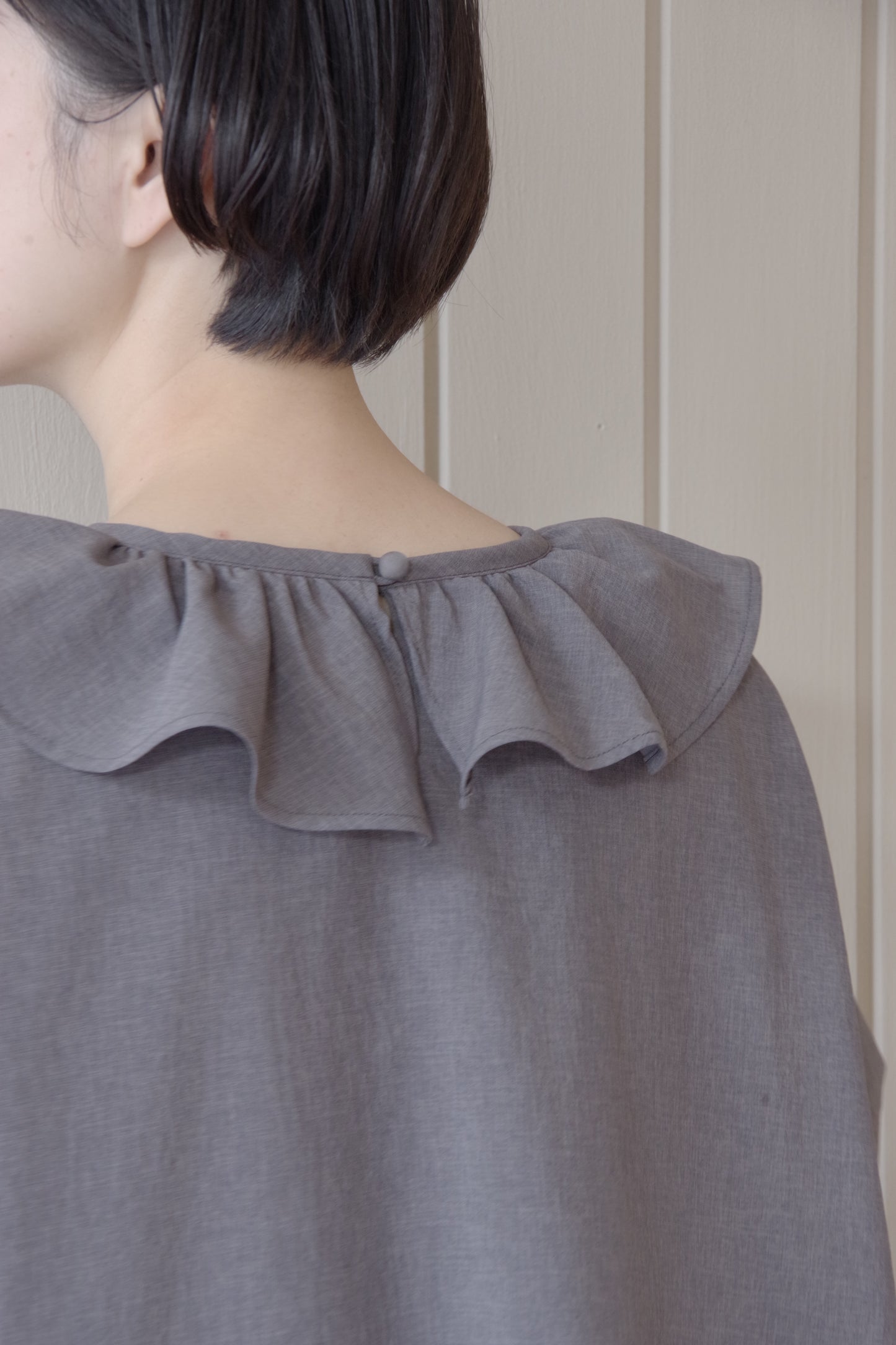 フォーマルVネックフリルワンピース | pot and tea