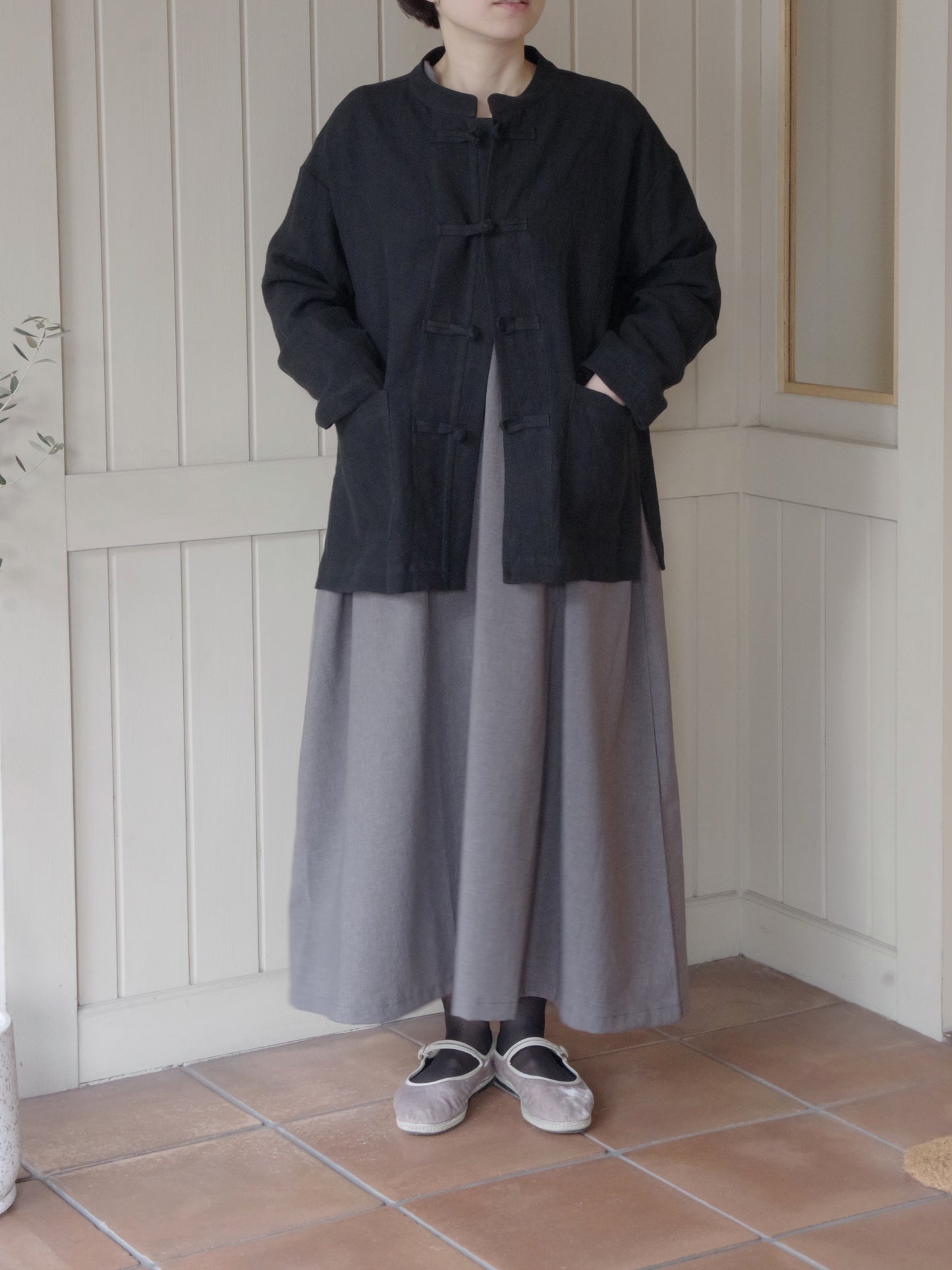 リネンチャイナブラウス | atelier naruse