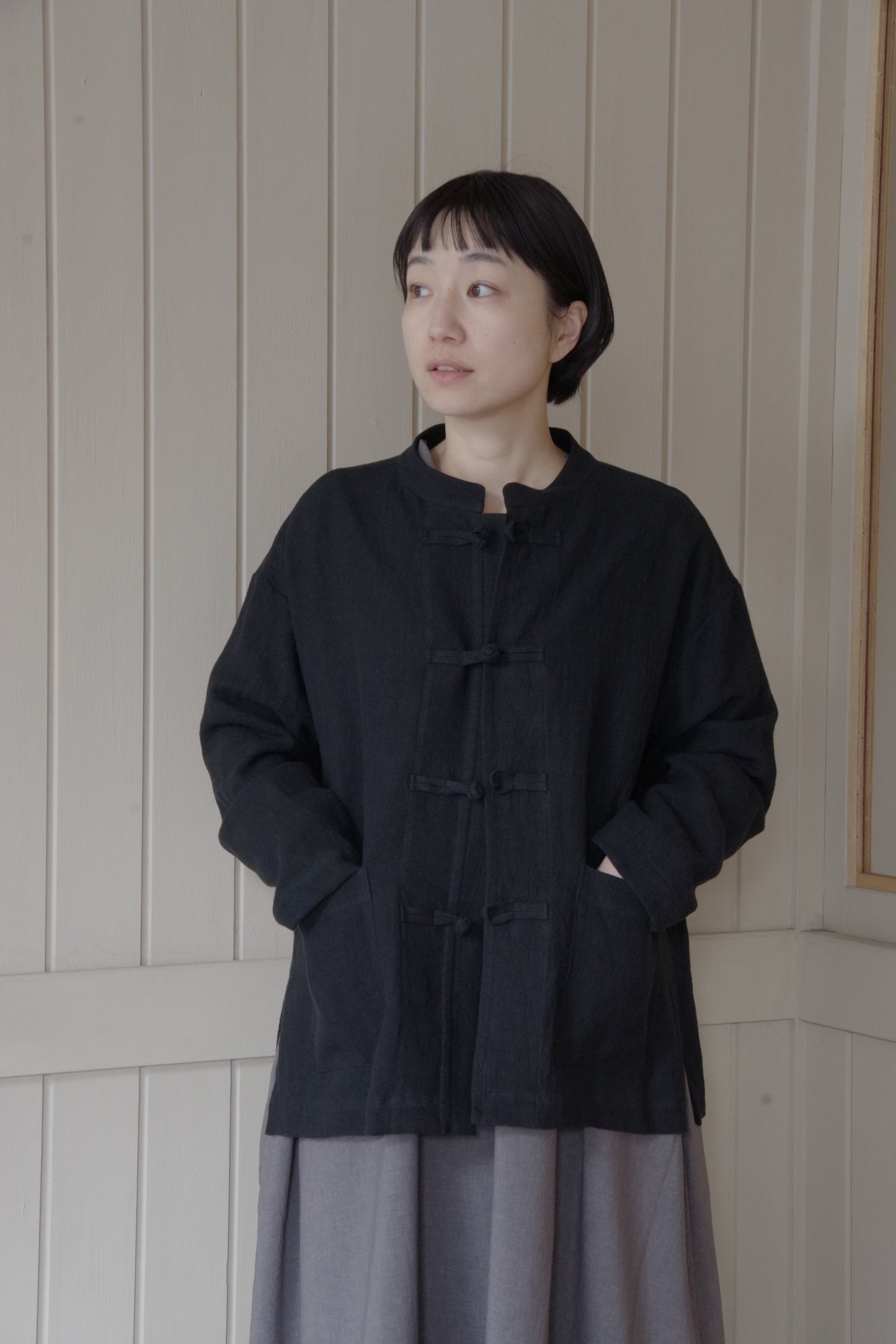 リネンチャイナブラウス | atelier naruse