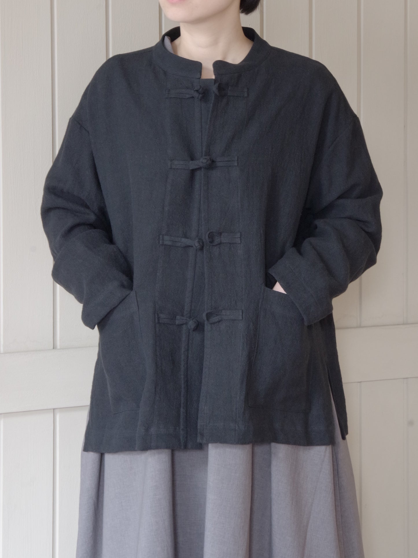 リネンチャイナブラウス | atelier naruse