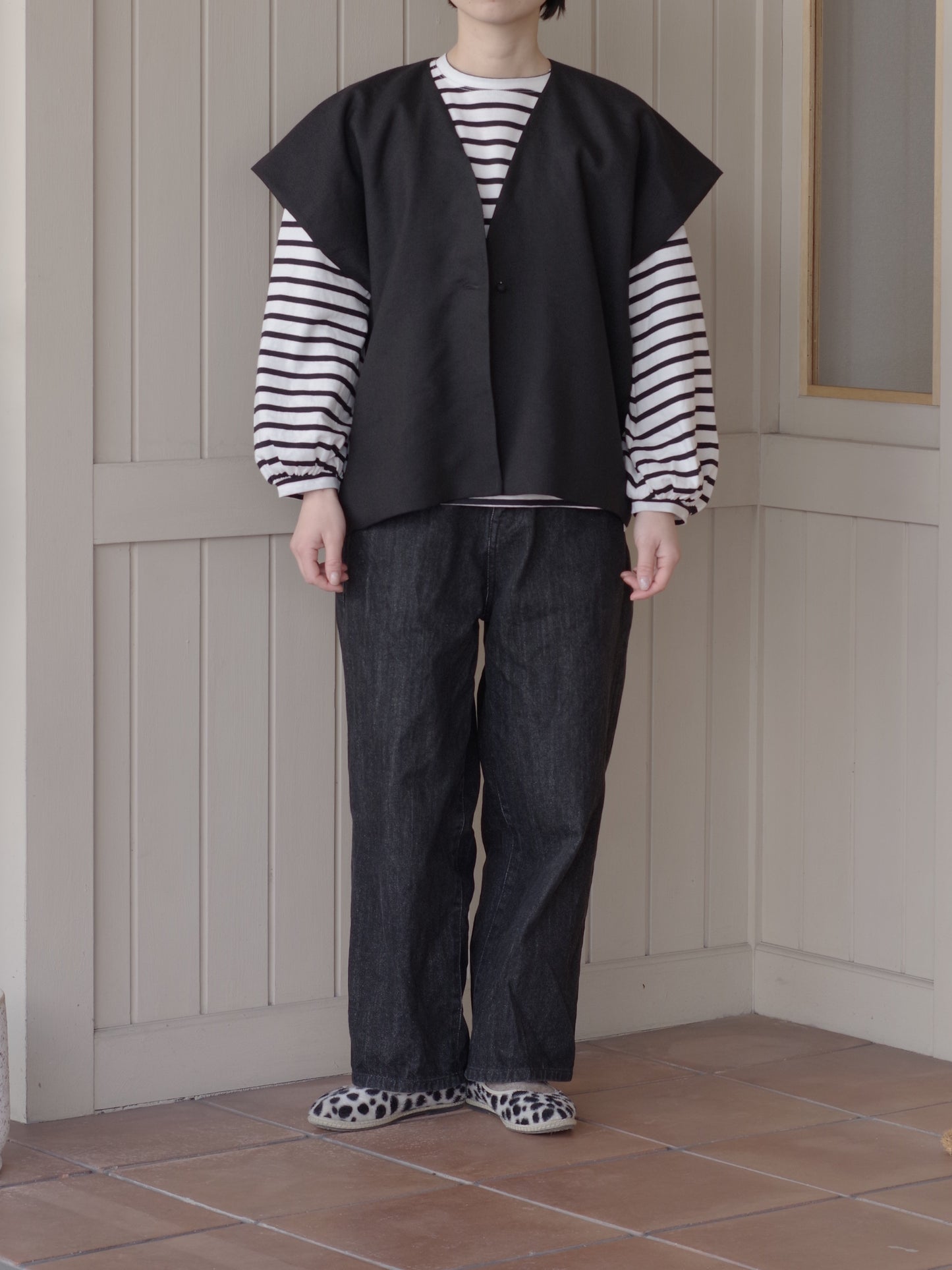 SQUARE GILET  | SI-HIRAI