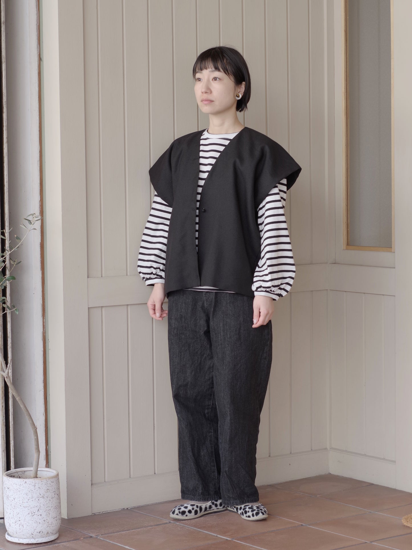 SQUARE GILET  | SI-HIRAI