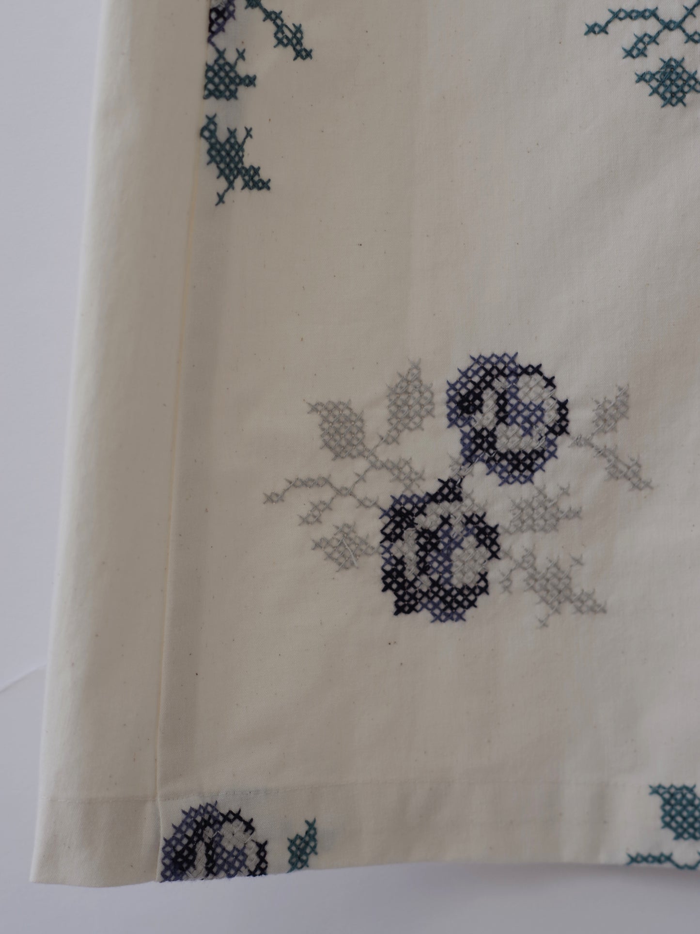 クロスステッチスカート | pot and tea