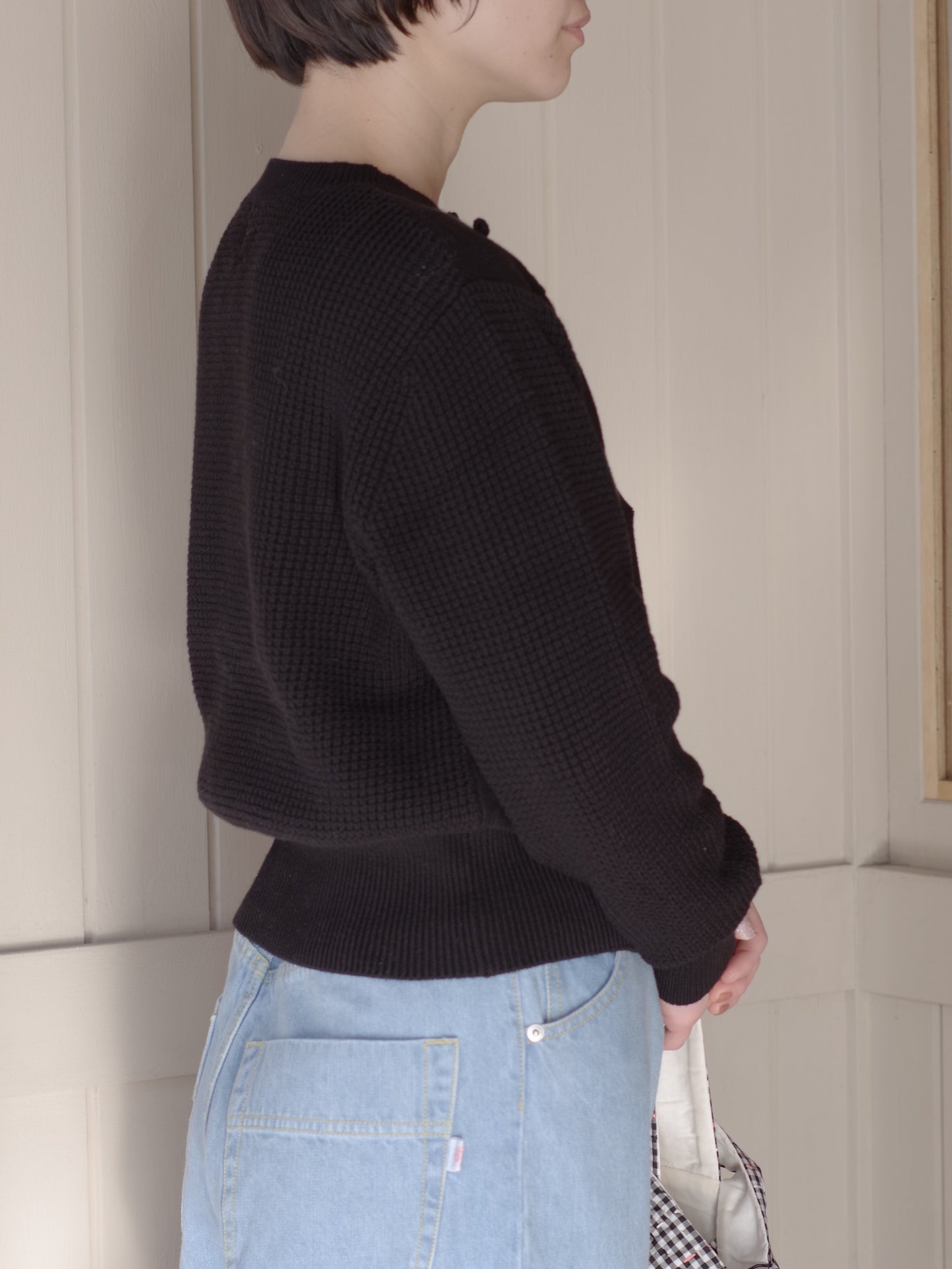 ハンド刺繍カーディガン | pot and tea