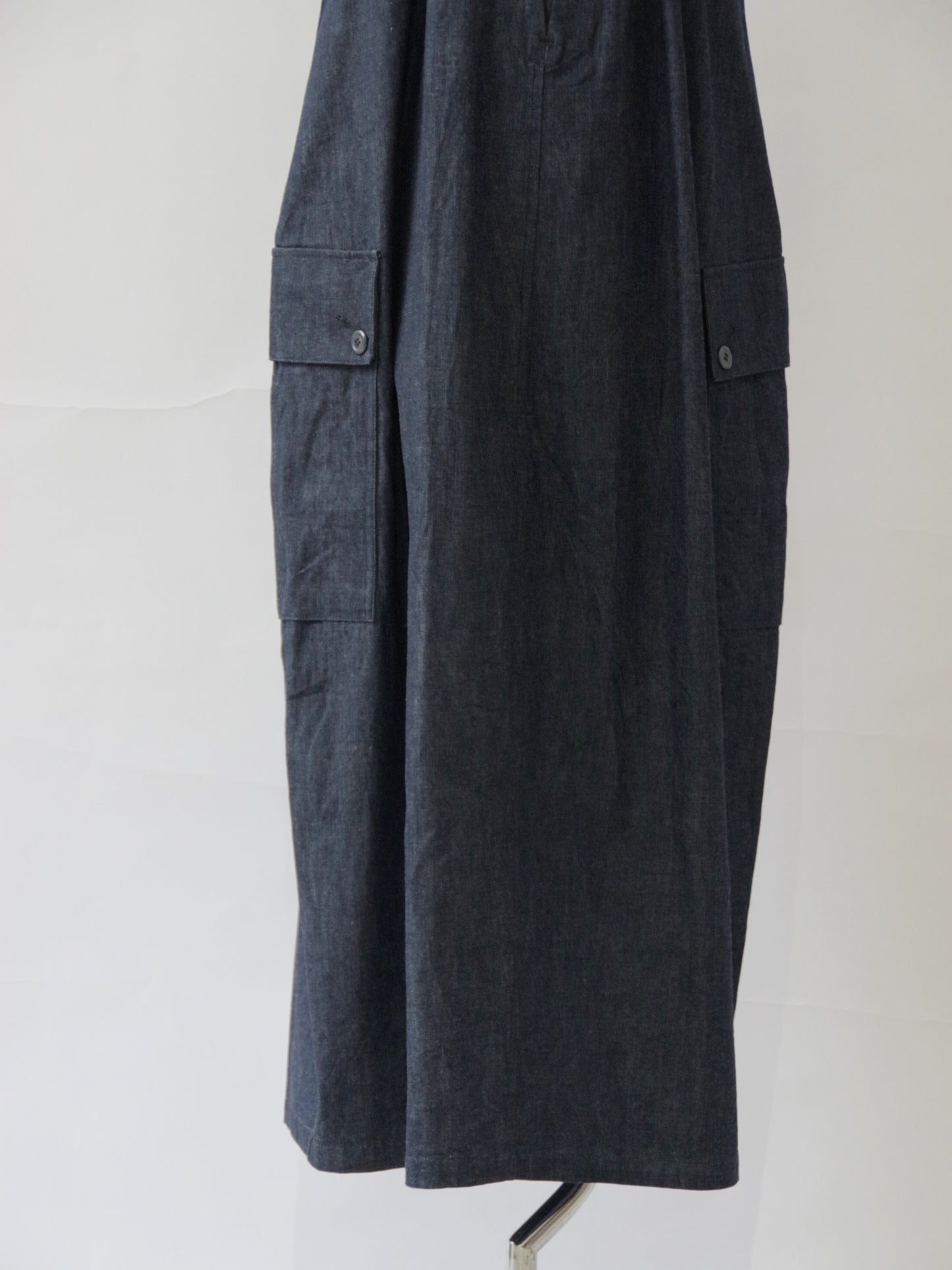 8.5ozライトデニム ロングサロペット | HAVERSACK