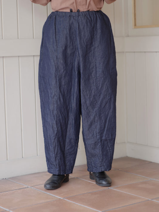 ライトデニムチャーリーパンツ | Gauze