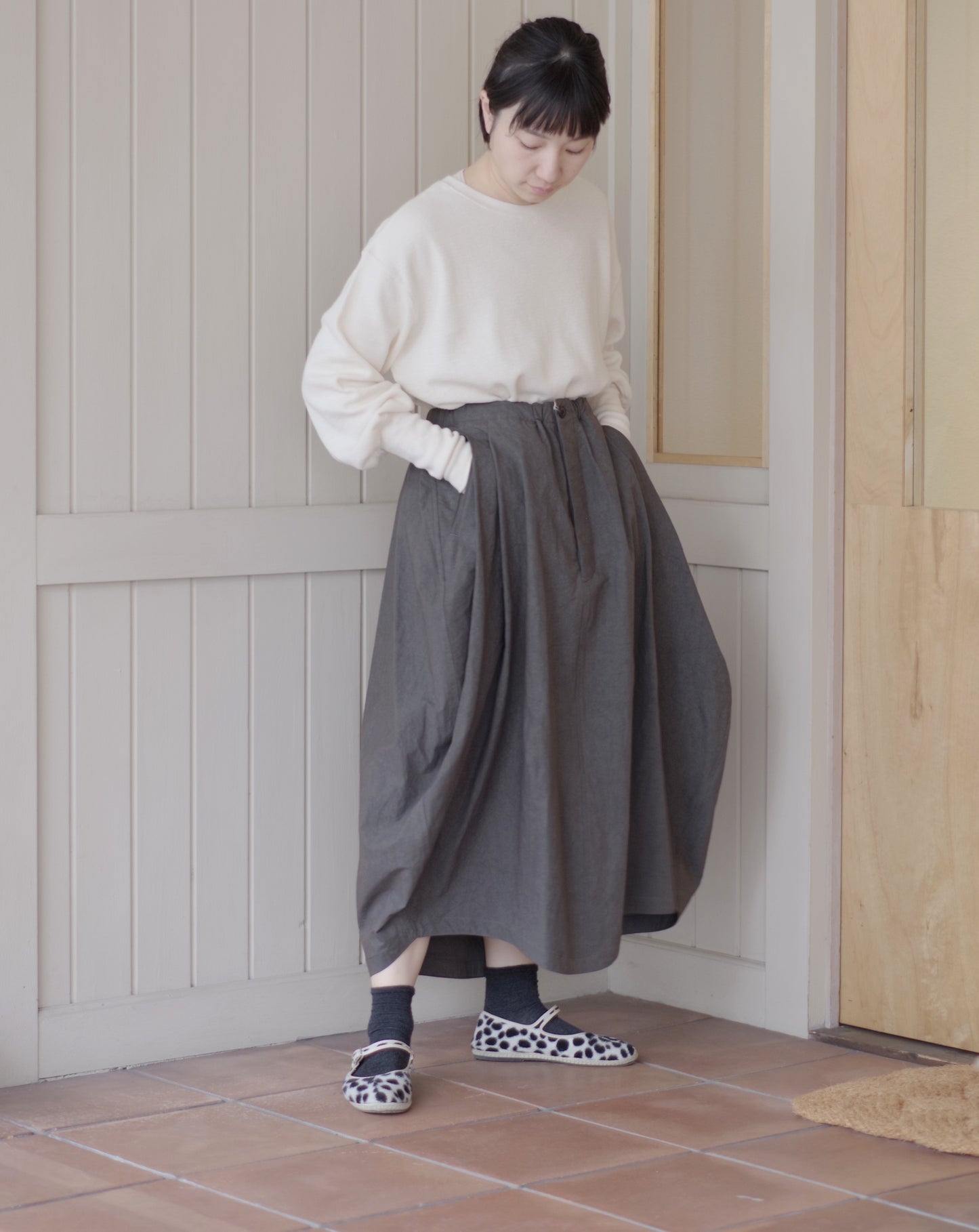 40タイプライターバルーンスカート | HAVERSACK