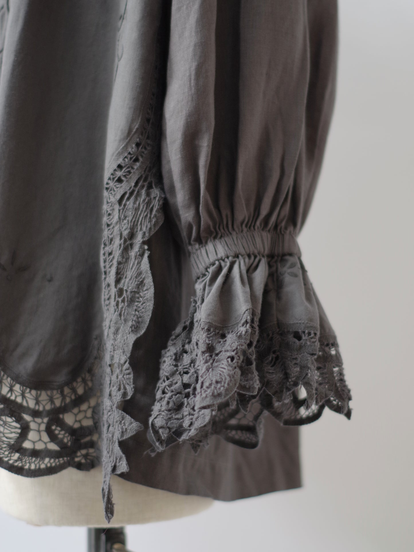 batten parts blouse | Heriter