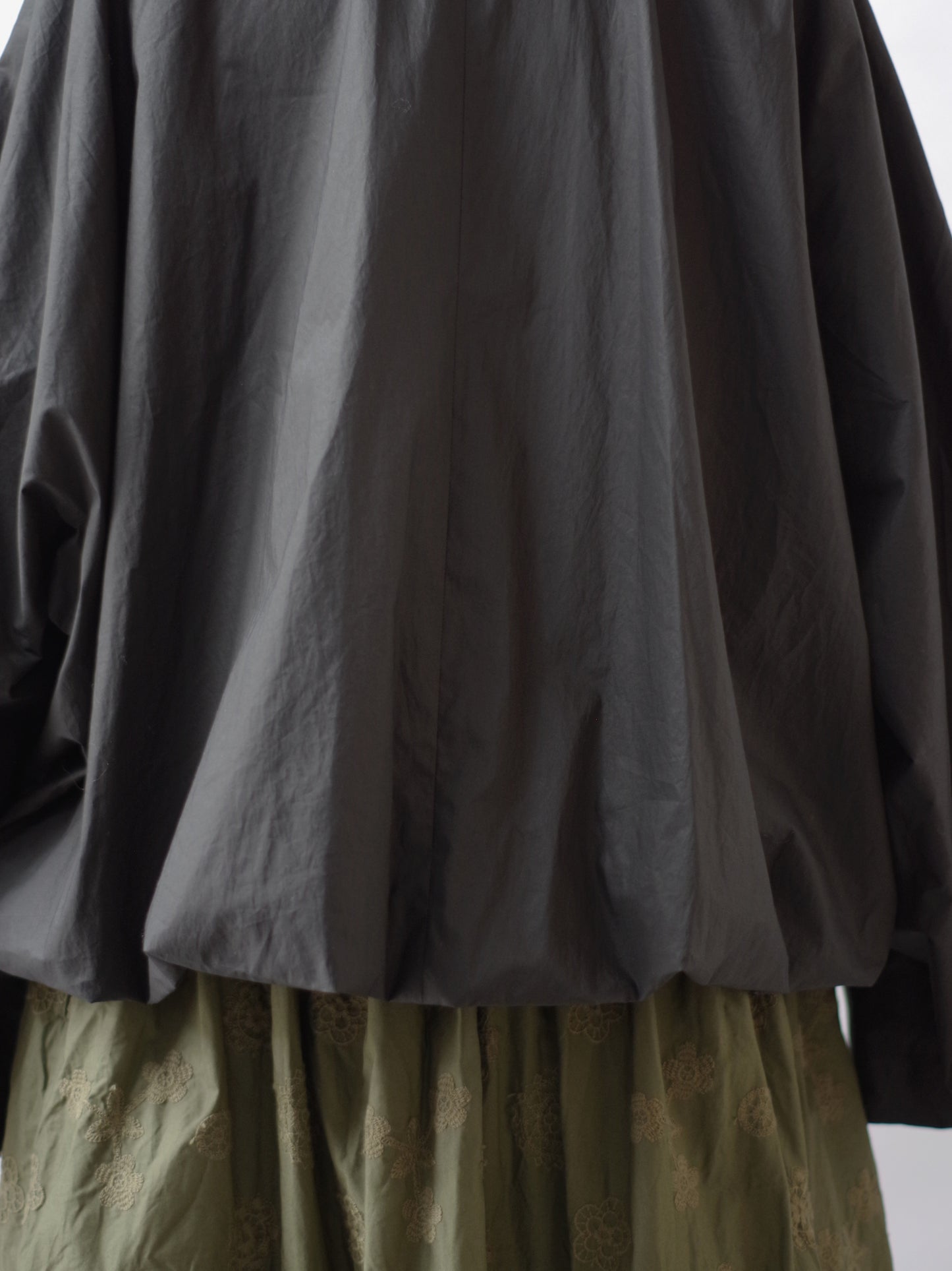 80タイプライタースタンドカラーボリュームシャツ | HAVERSACK