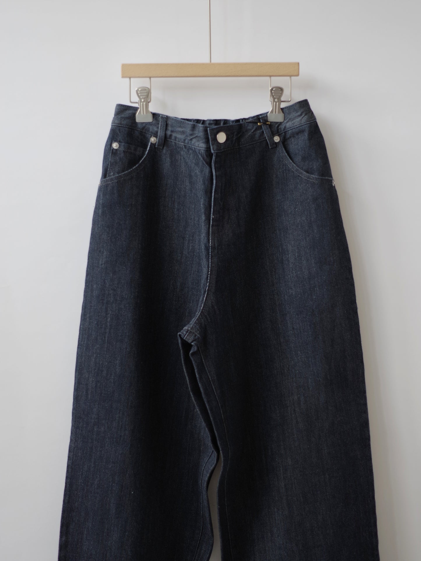 ベーシックワイドデニムパンツ | sisisi