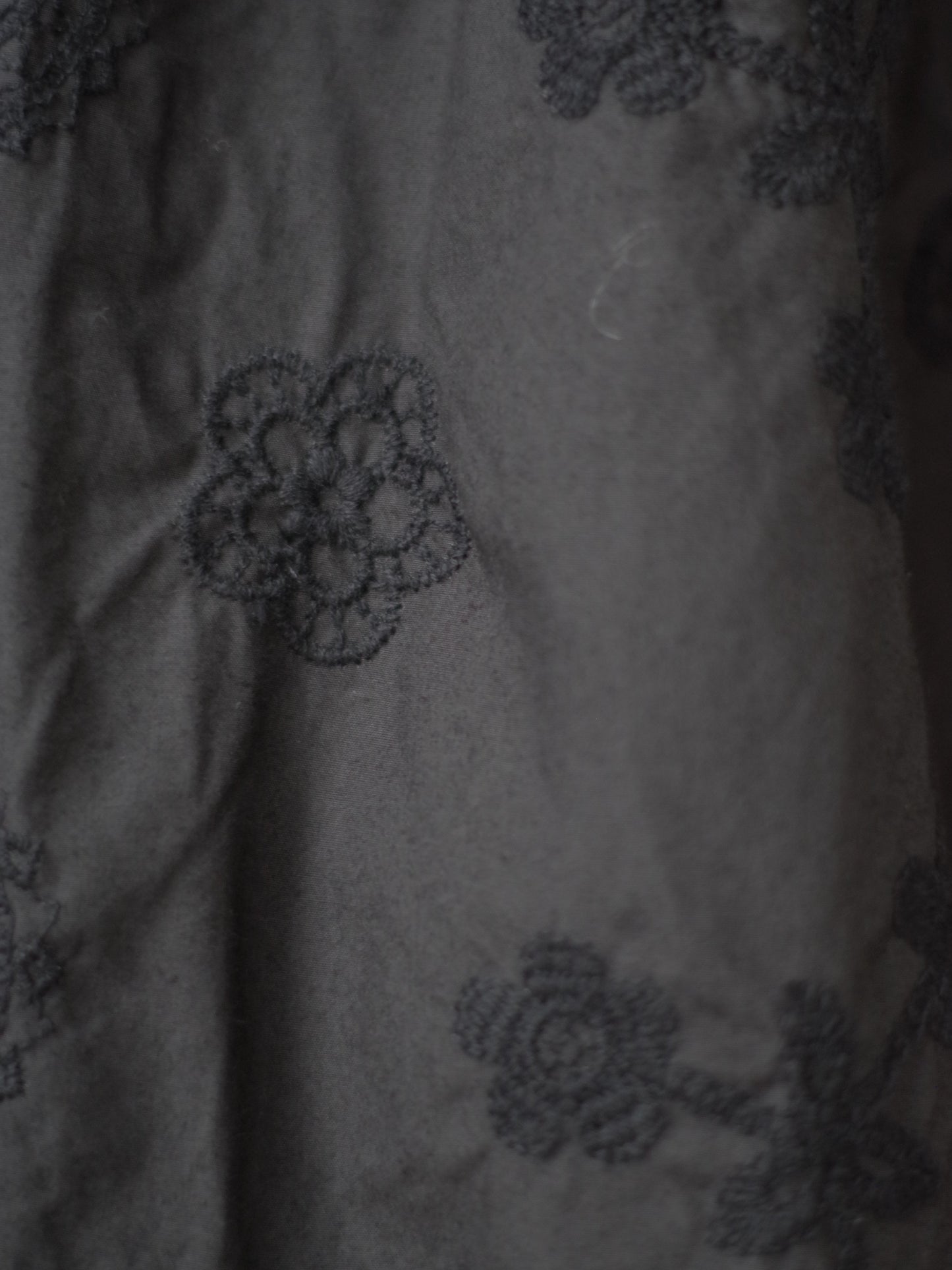 ANTQUE EMBROIDERY LACE ギャザースカート | Gauze