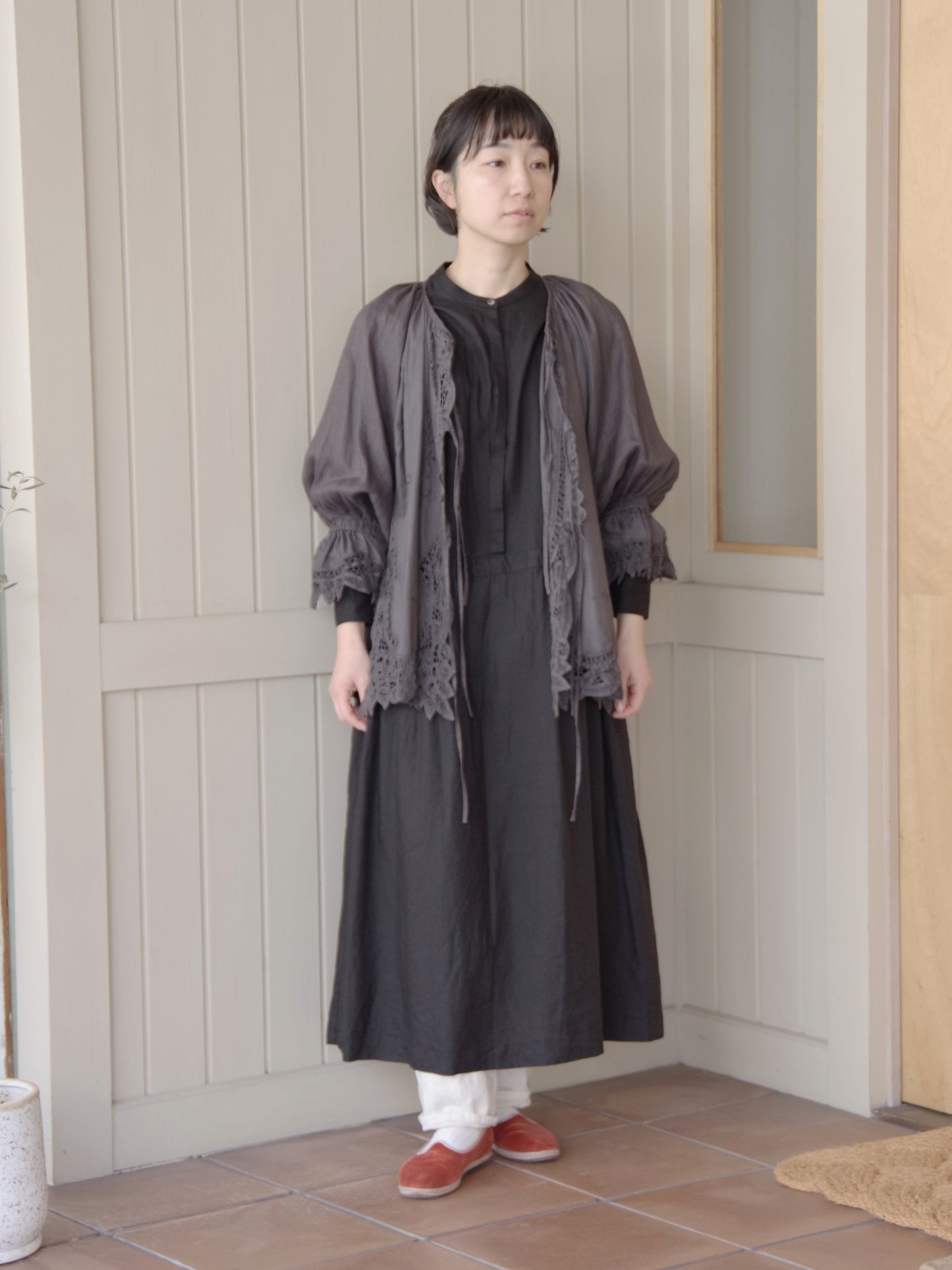batten parts blouse | Heriter