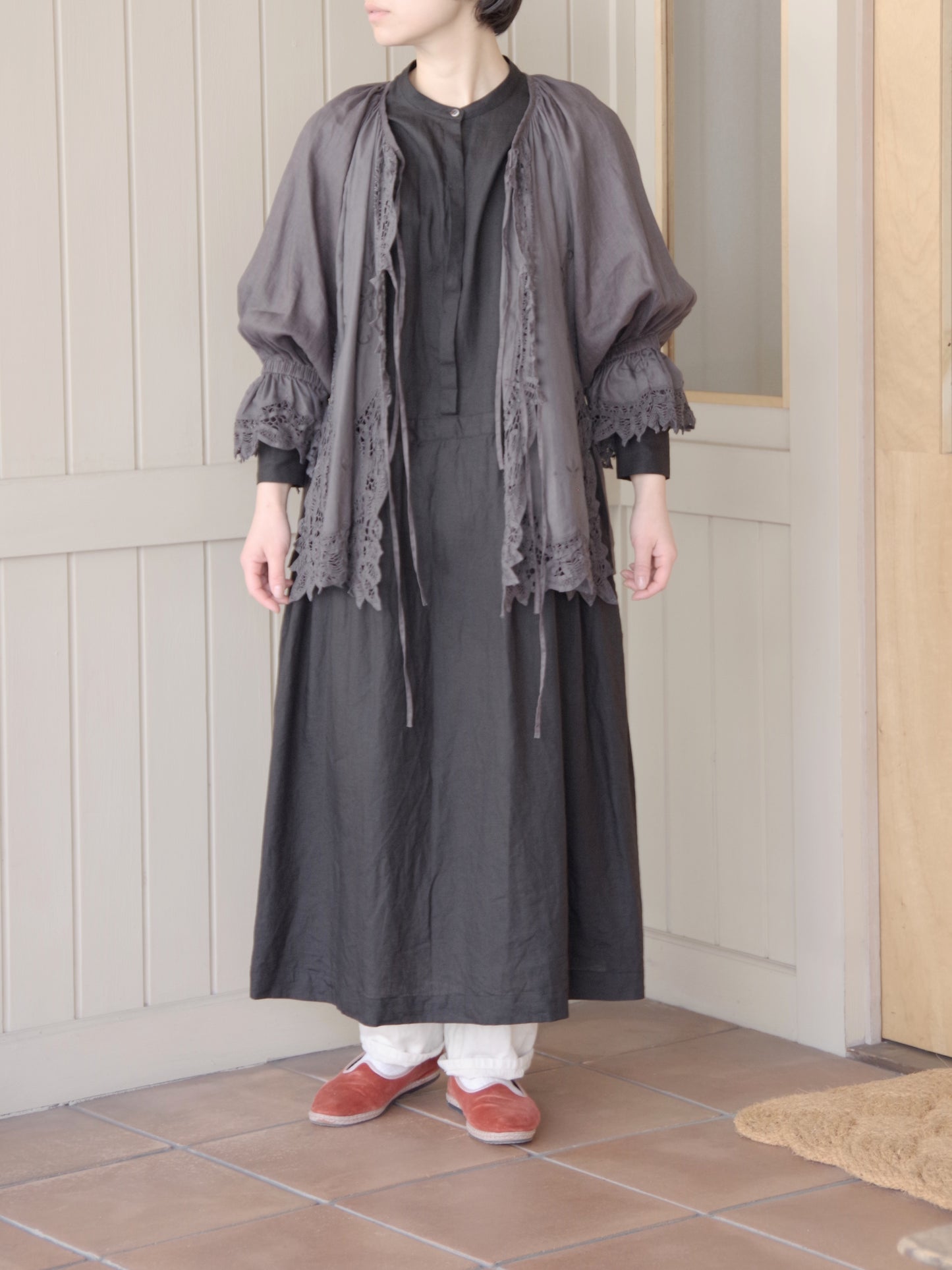 batten parts blouse | Heriter
