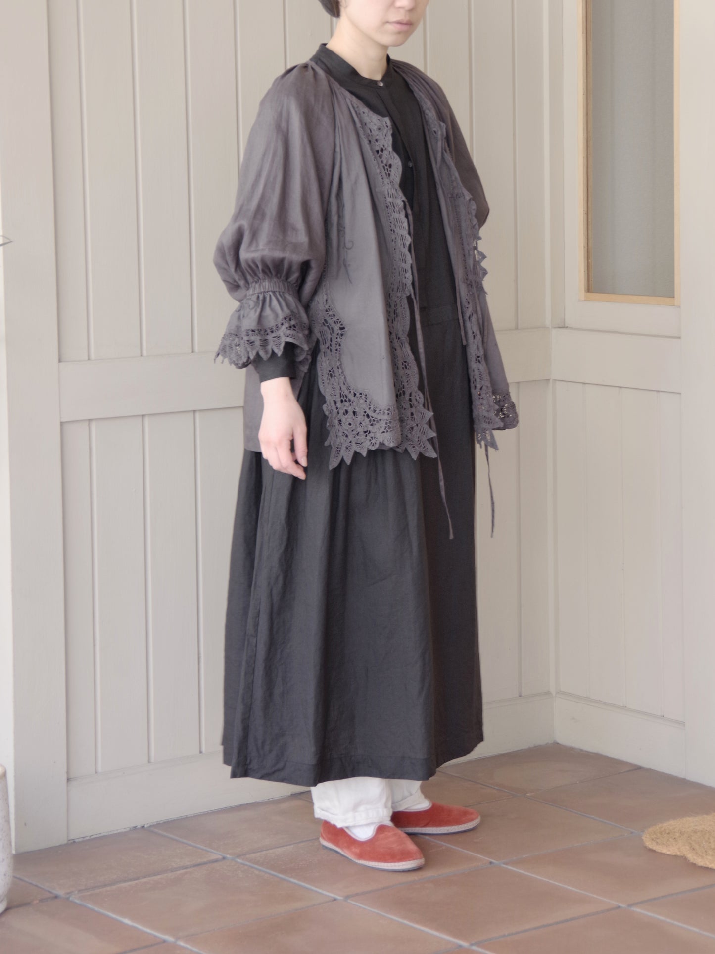 batten parts blouse | Heriter