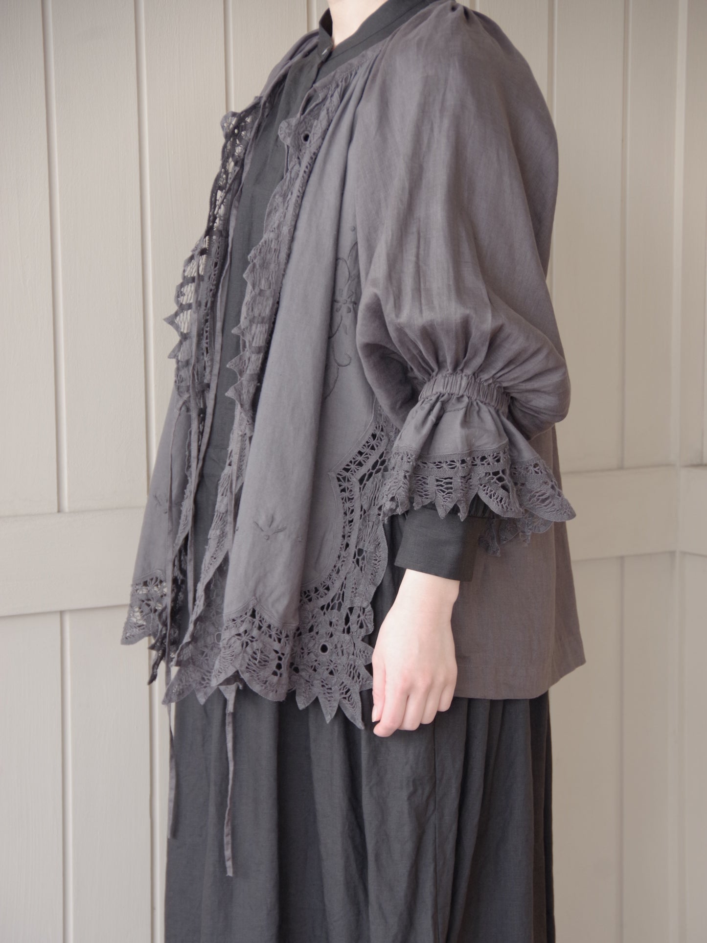 batten parts blouse | Heriter