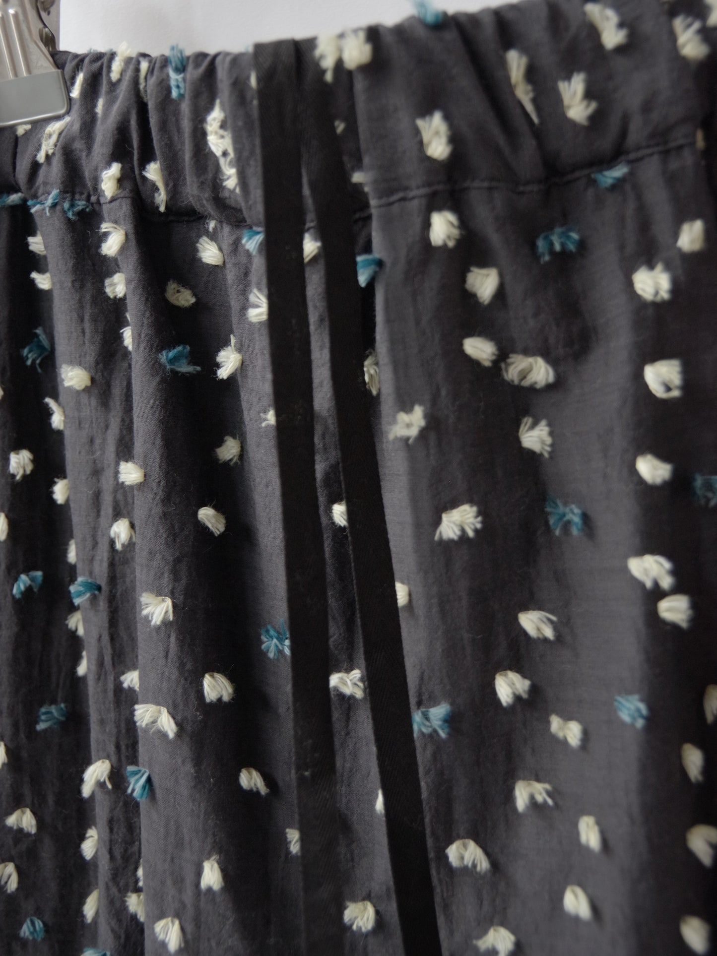 タグ付qiri sashiko めんどくさ quilt jacquard オーバージャケット 