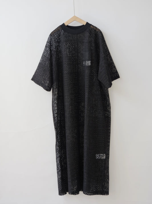 パッチワークレース　スリットワンピース | TISSU