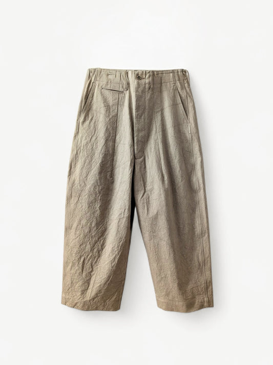 高密度チノワイドパンツ | HAVERSACK