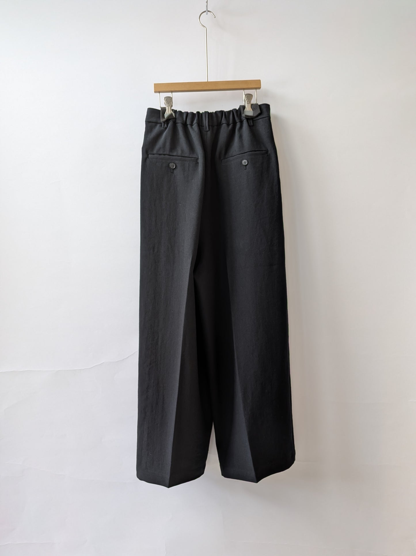 Linen/Polyester wide パンツ | yuni