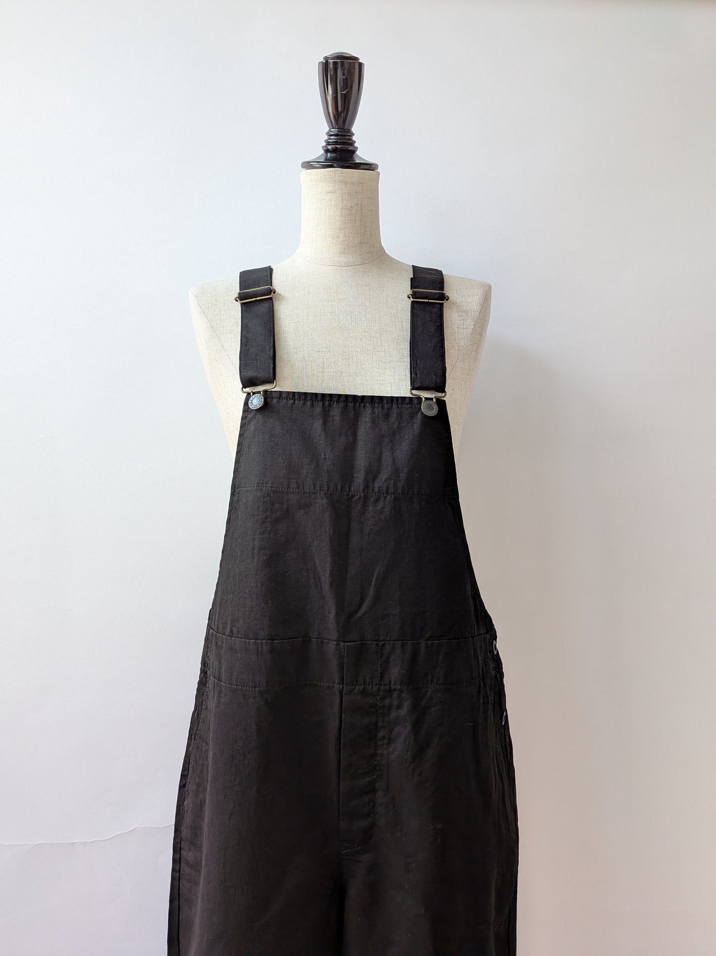 綿麻ツイルサロペット | Hands of creation