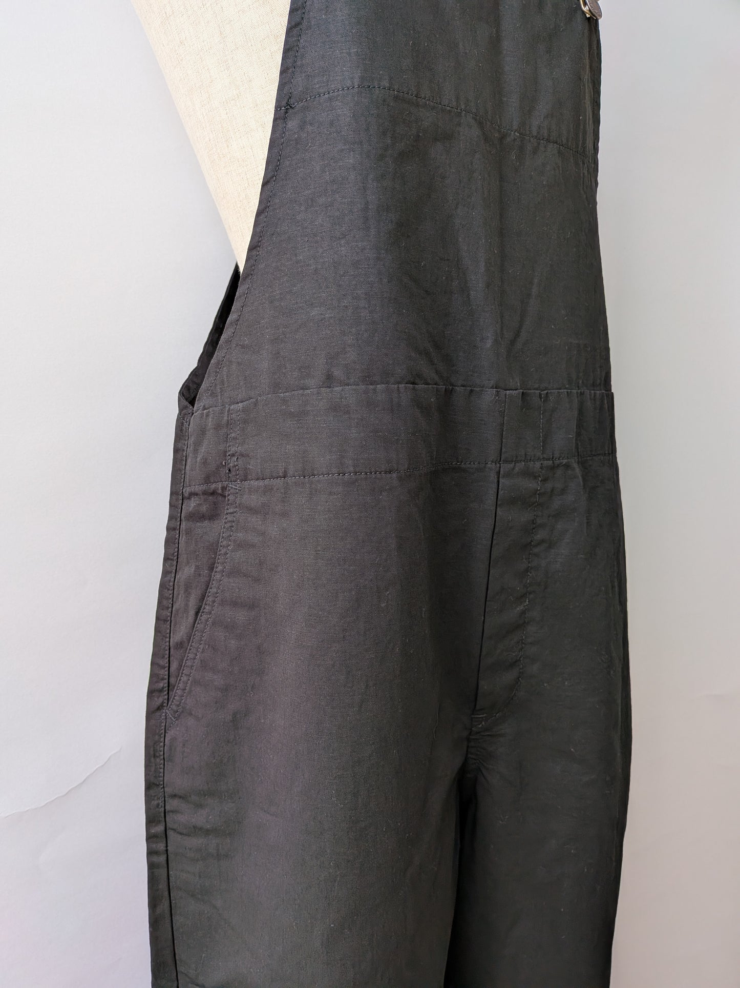 綿麻ツイルサロペット | Hands of creation