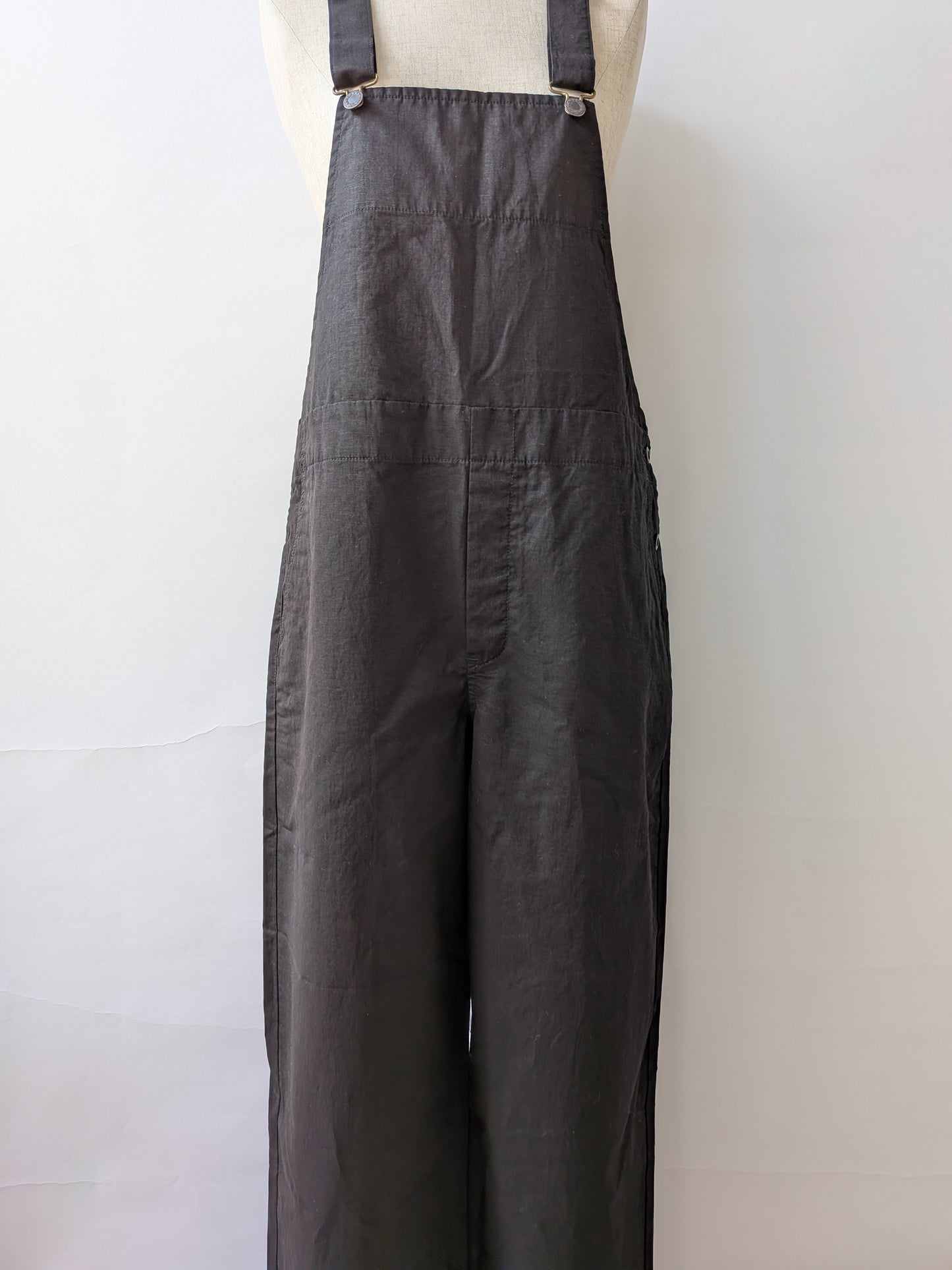 綿麻ツイルサロペット | Hands of creation