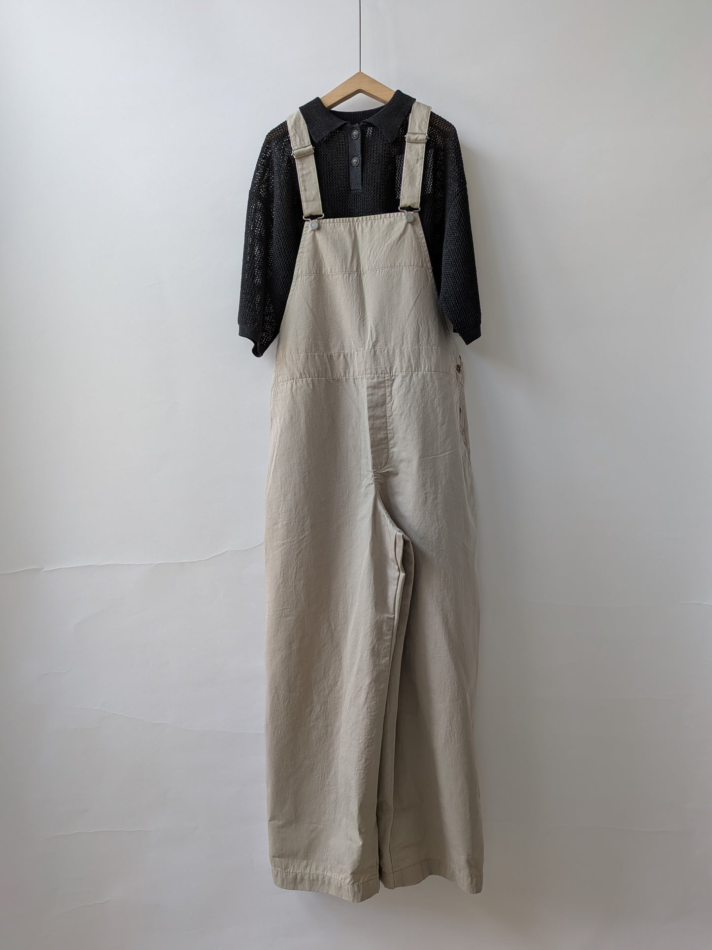 綿麻ツイルサロペット | Hands of creation