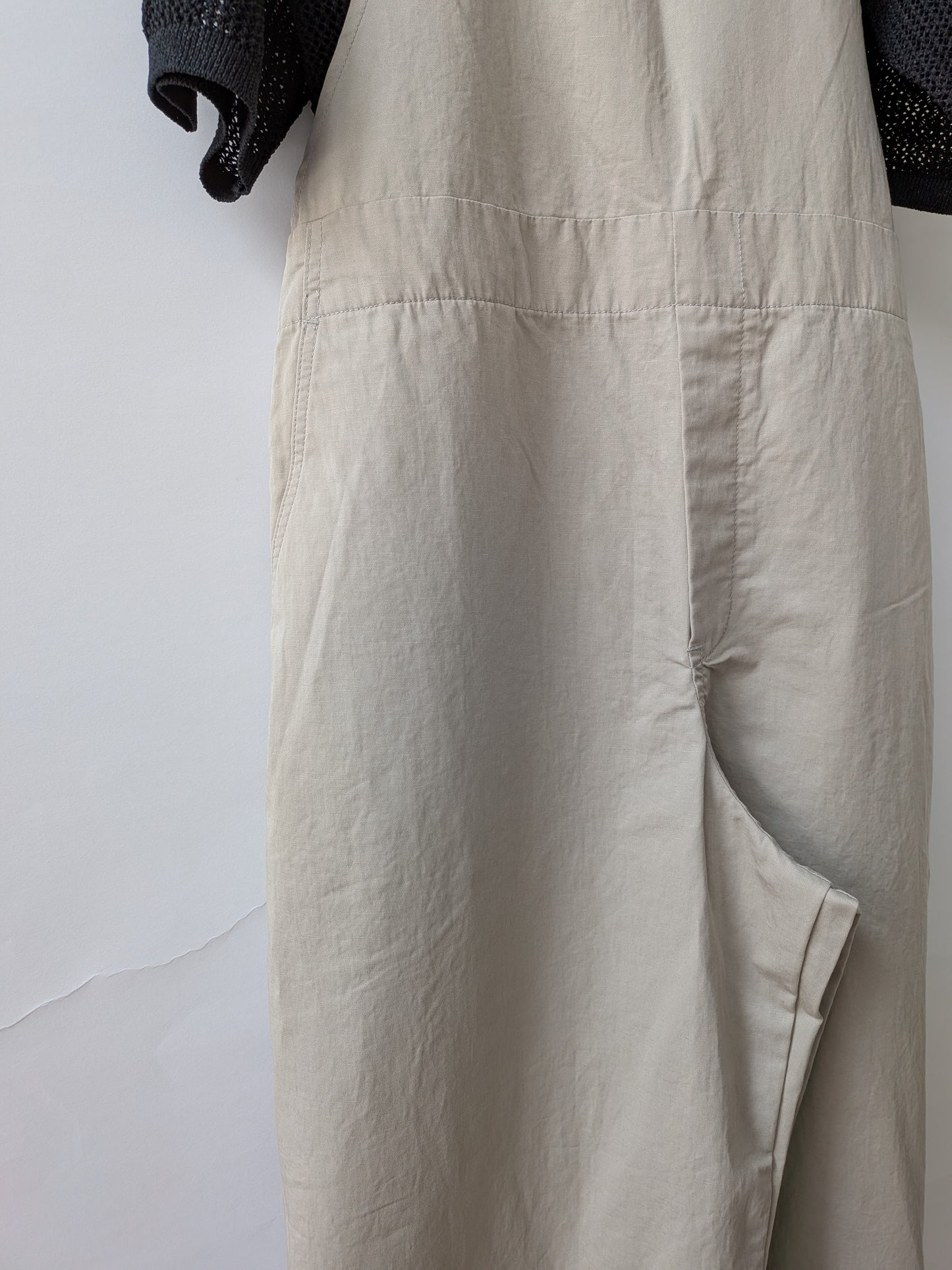 綿麻ツイルサロペット | Hands of creation