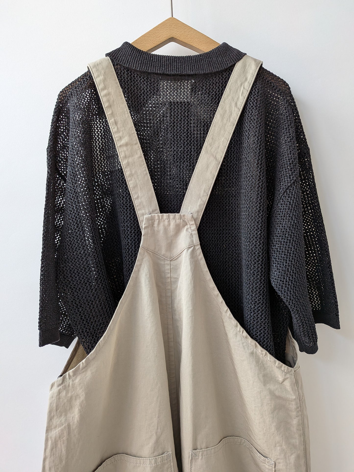 綿麻ツイルサロペット | Hands of creation