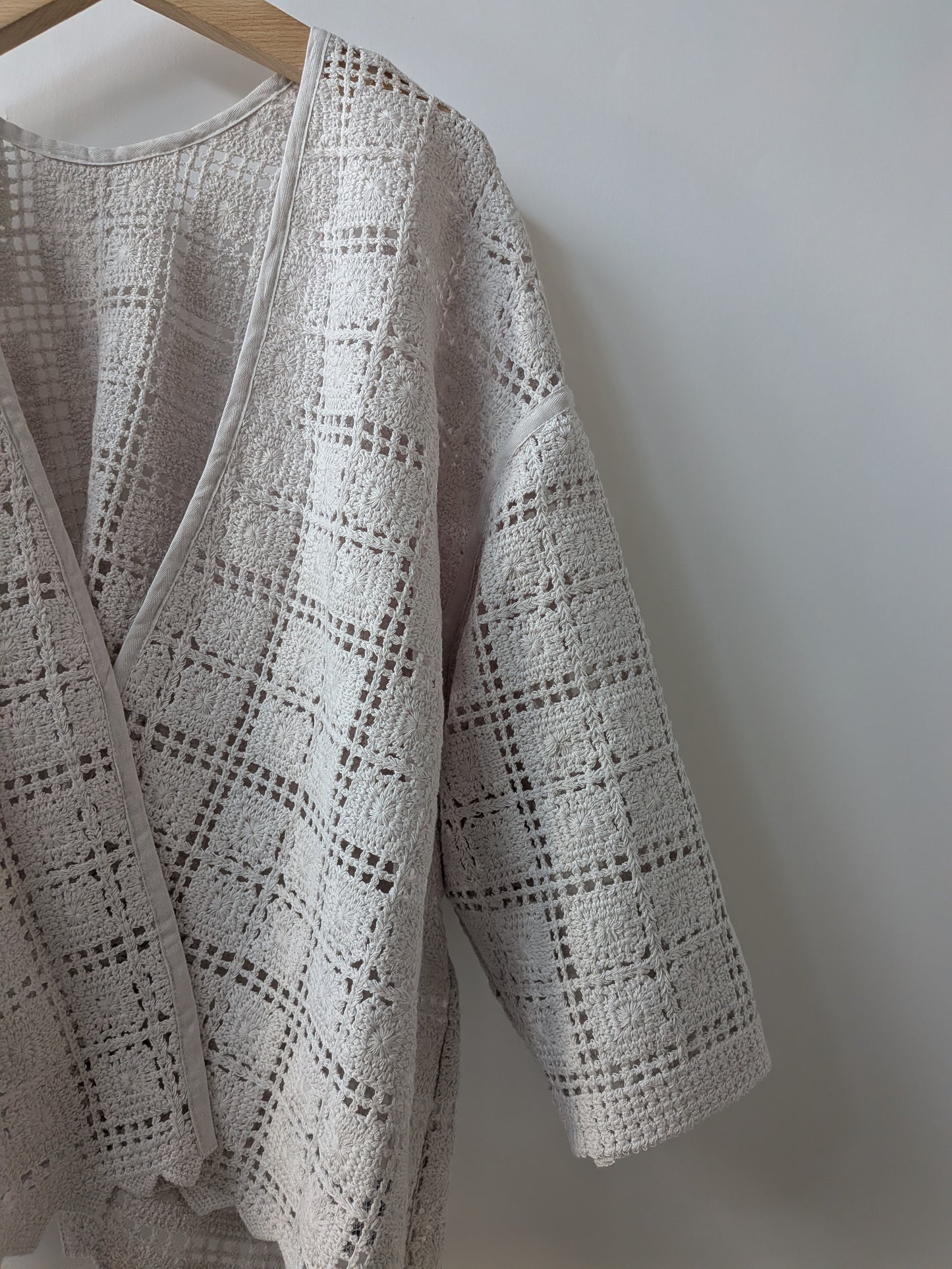 Cotton Lace haori ブラウス | yuni
