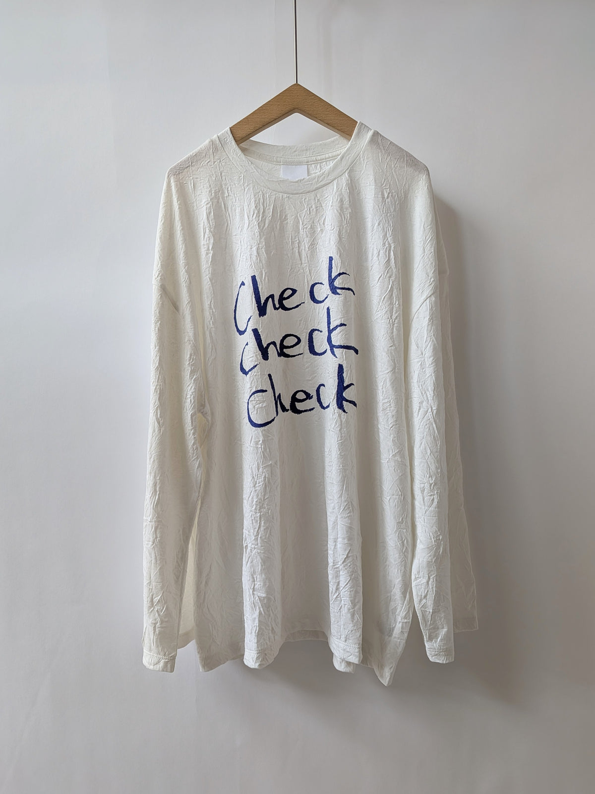 washer天竺 LOGO T-SHIRT | buoybuoy