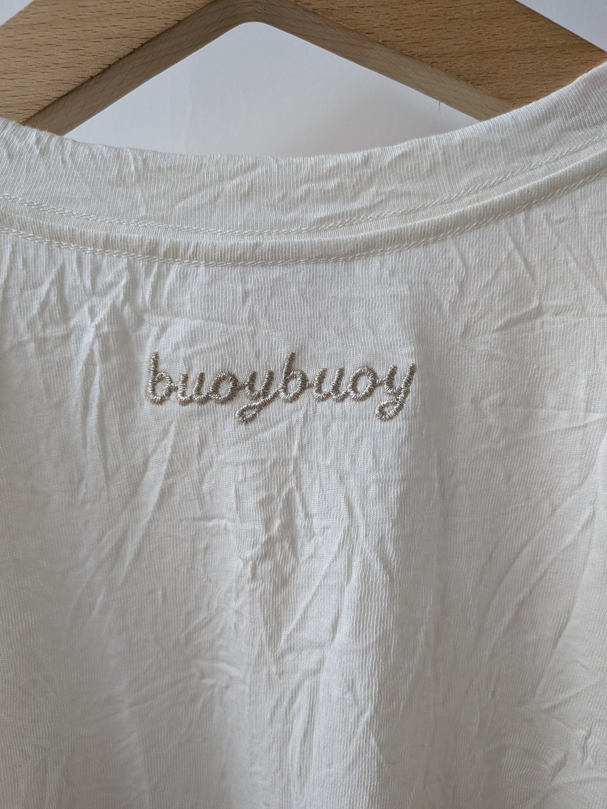 washer天竺 LOGO T-SHIRT | buoybuoy