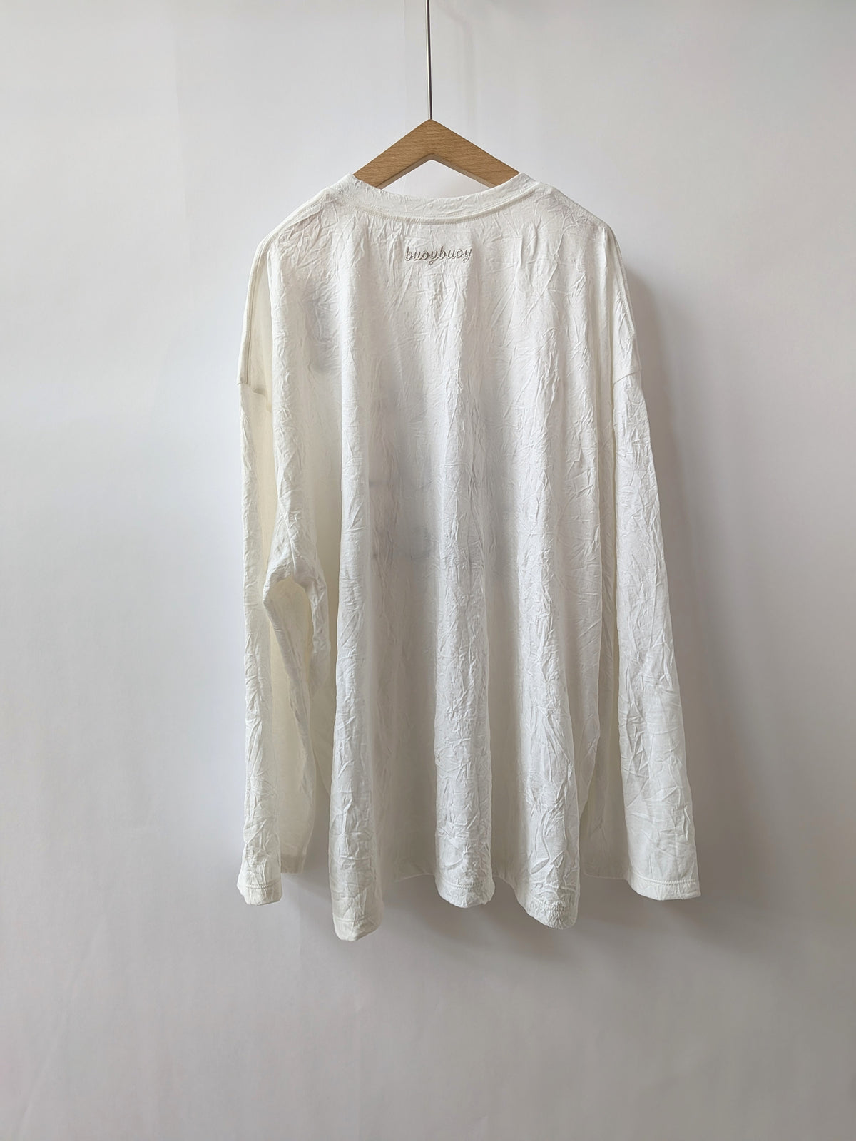 washer天竺 LOGO T-SHIRT | buoybuoy
