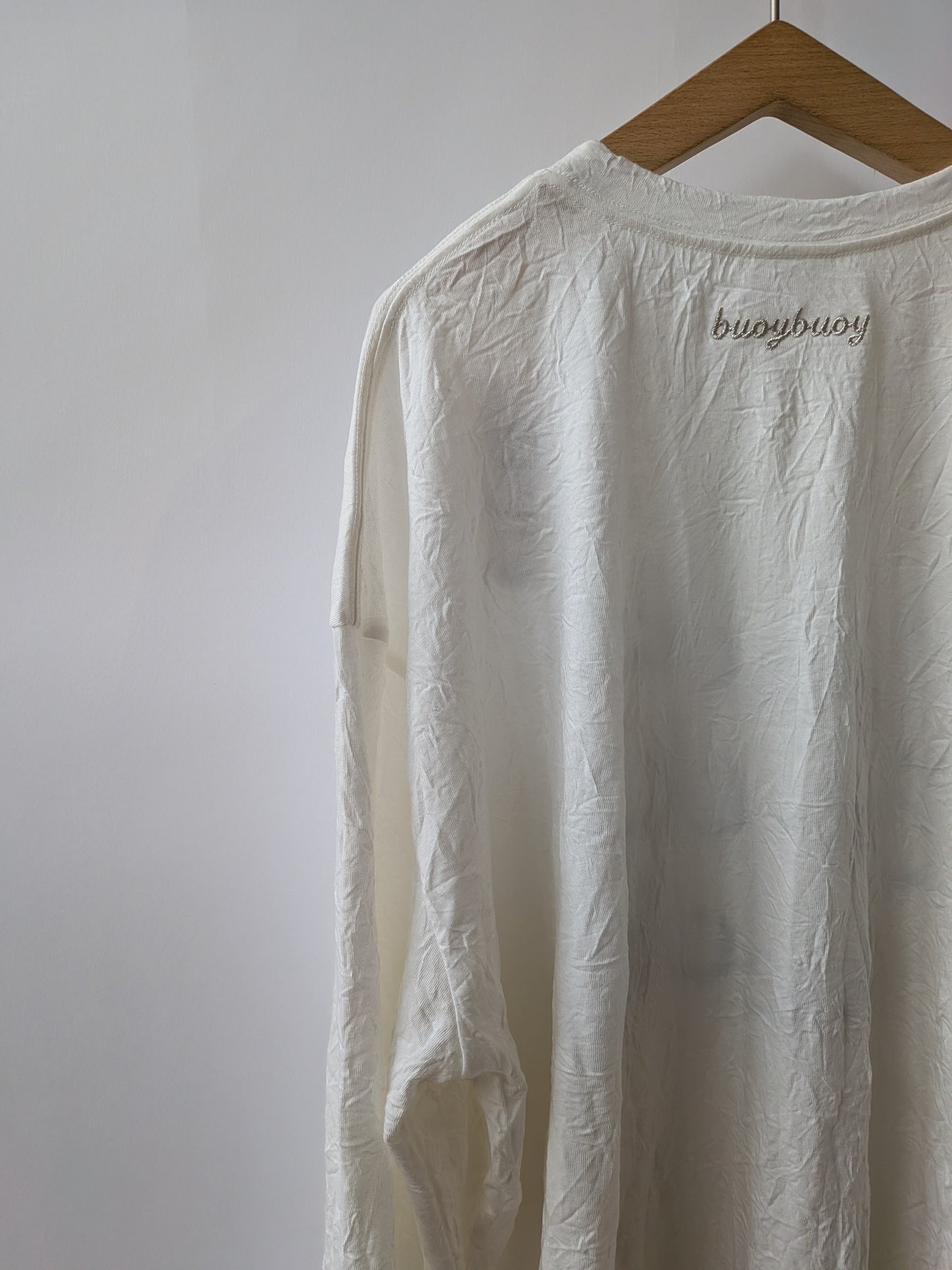 washer天竺 LOGO T-SHIRT | buoybuoy