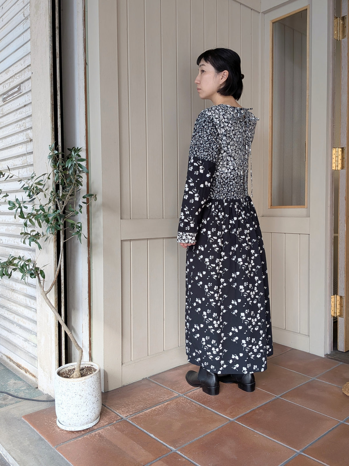 floral print swithing　ワンピース | yuni