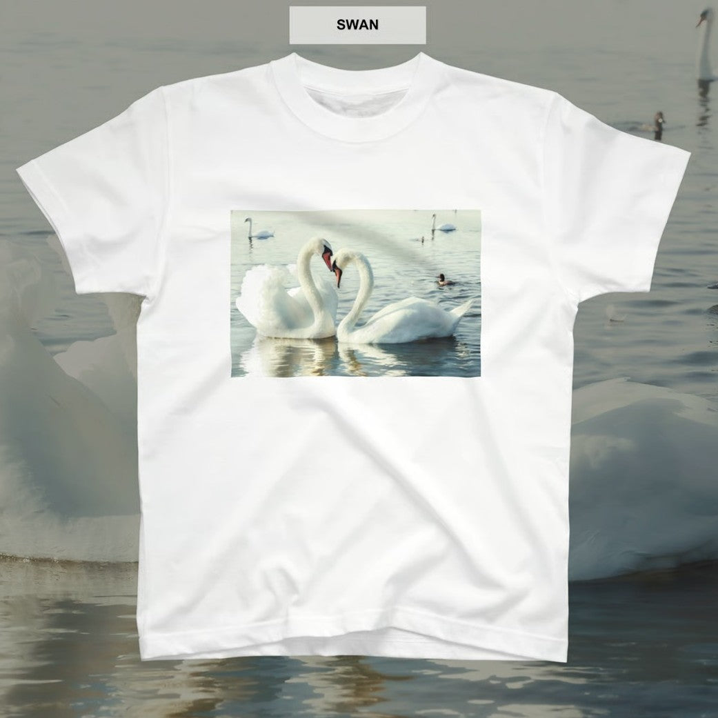 半袖TEE  SWAN| MAY FOOL