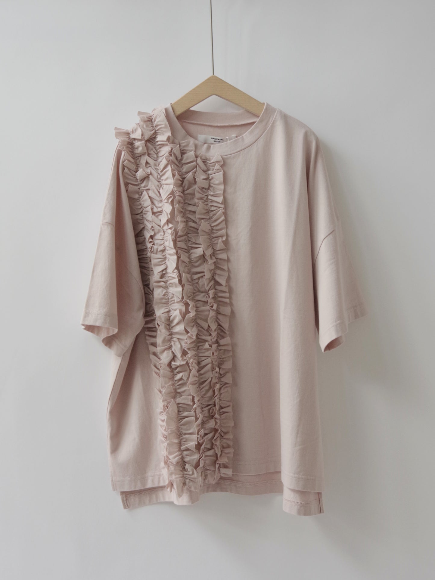 クラシック天竺 フリルTシャツ size 3 | UNIVERSAL SEVEN