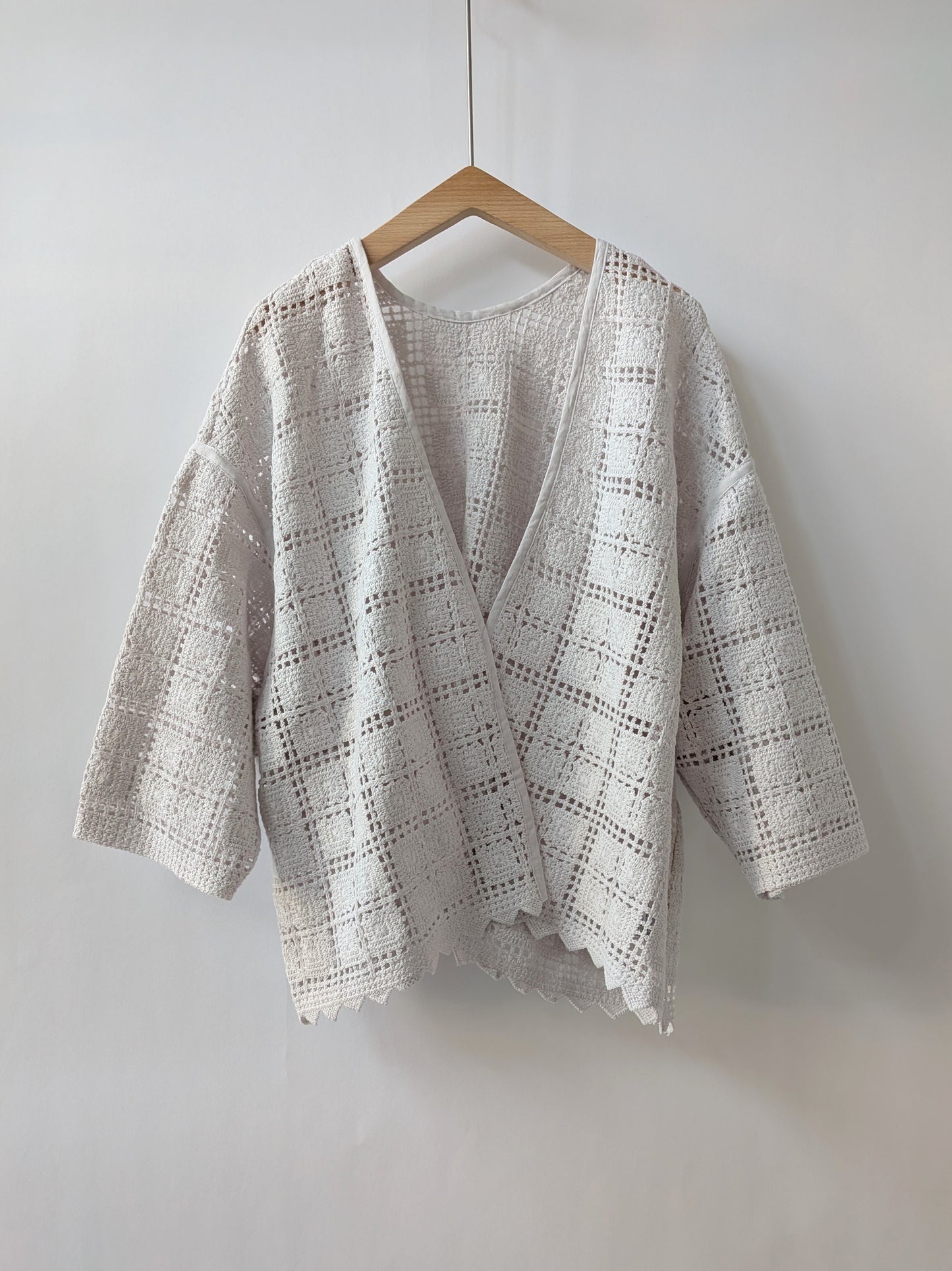 Cotton Lace haori ブラウス | yuni