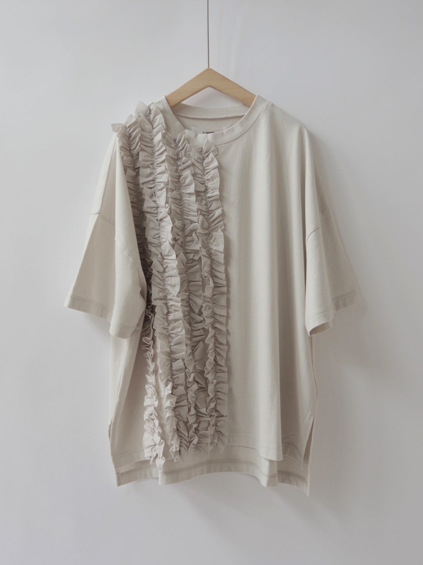 クラシック天竺 フリルTシャツ size 3 | UNIVERSAL SEVEN