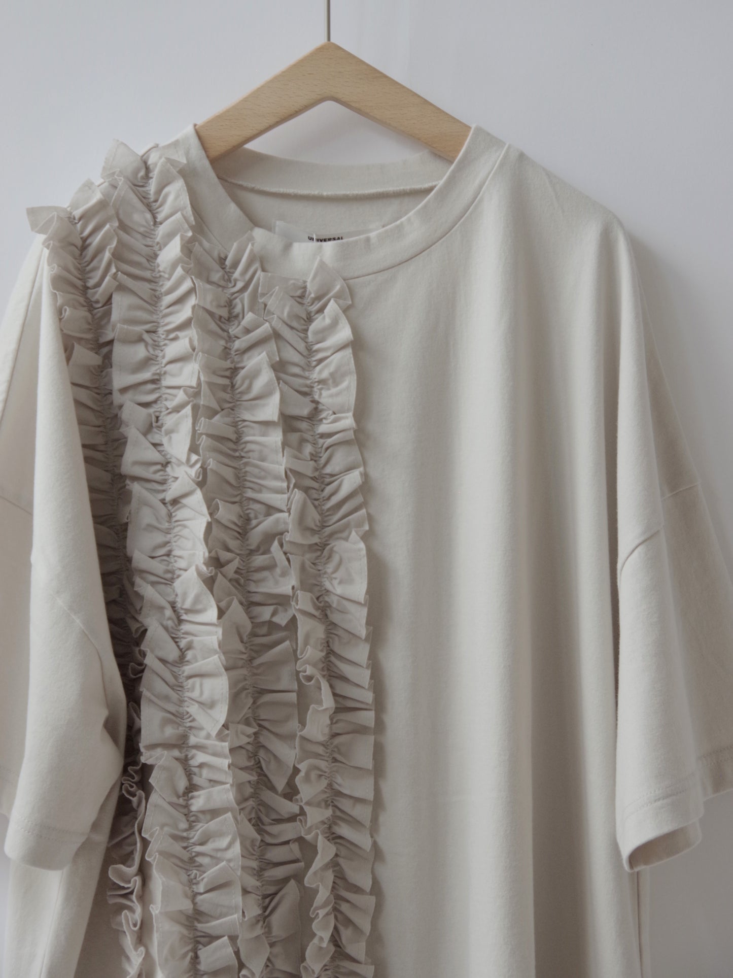 クラシック天竺 フリルTシャツ size 3 | UNIVERSAL SEVEN