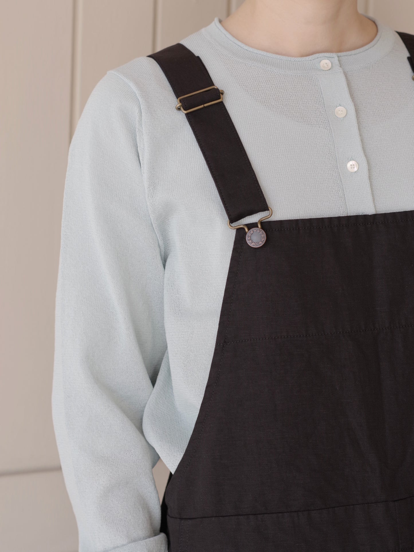 綿麻ツイルサロペット | Hands of creation