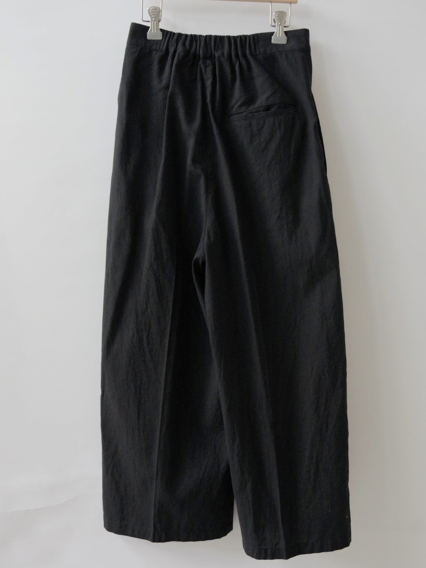 高密度Cotton/Linen high waist wrap パンツ | yuni