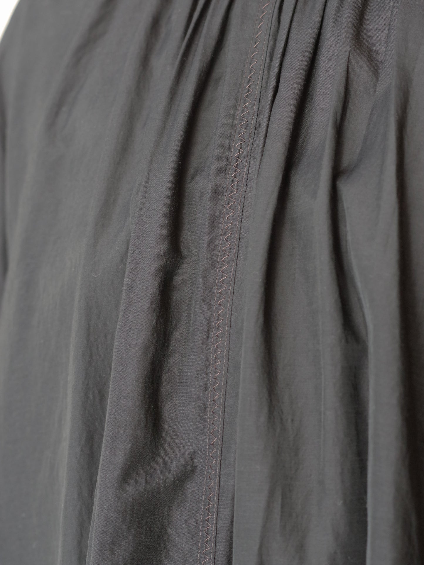 100/1Cotton/Cupra gather sleevesブラウス | yuni