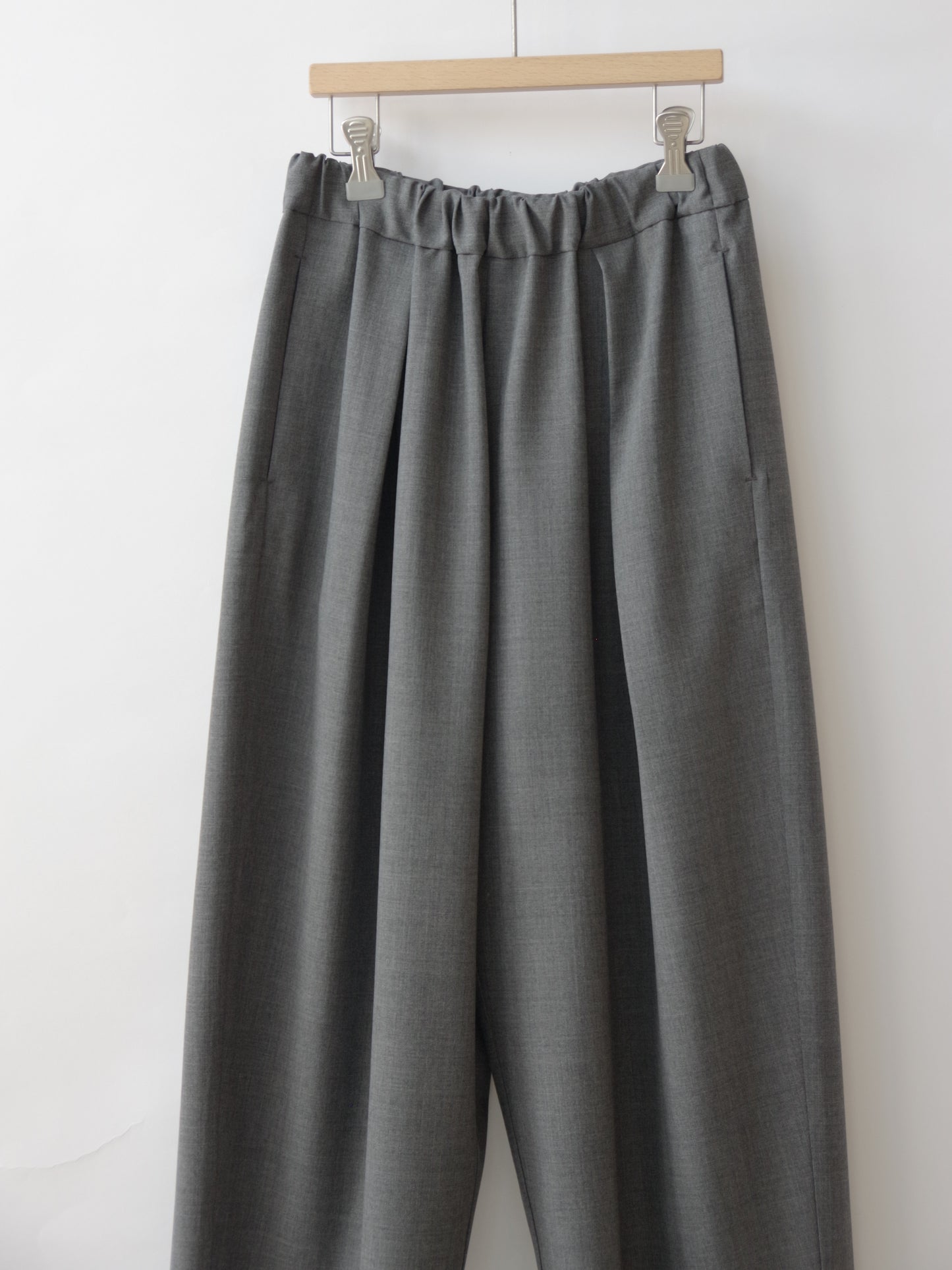 washable summer wool gum tack パンツ | yuni