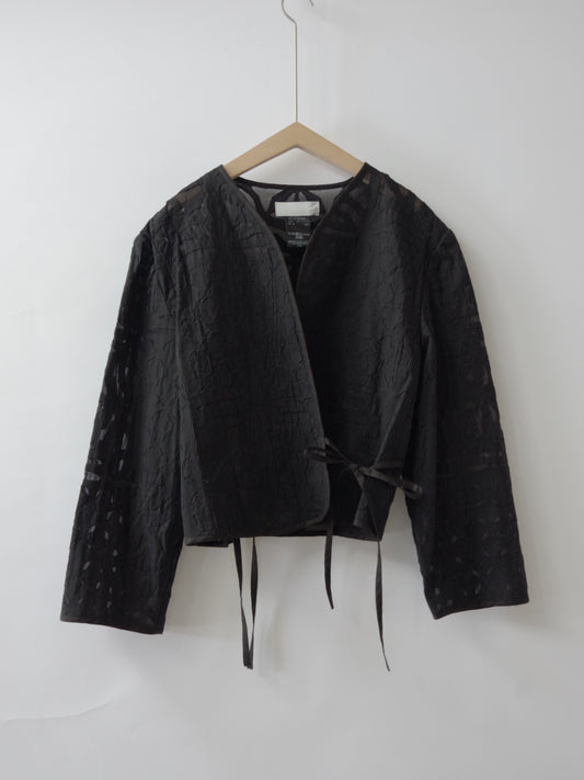 reverse applique jacket  | Heriter