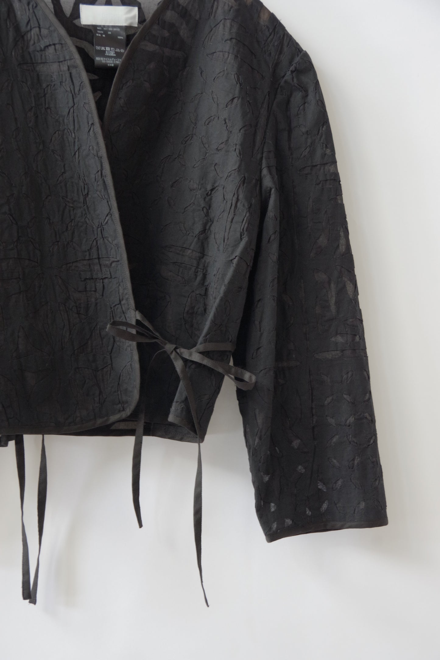 reverse applique jacket  | Heriter