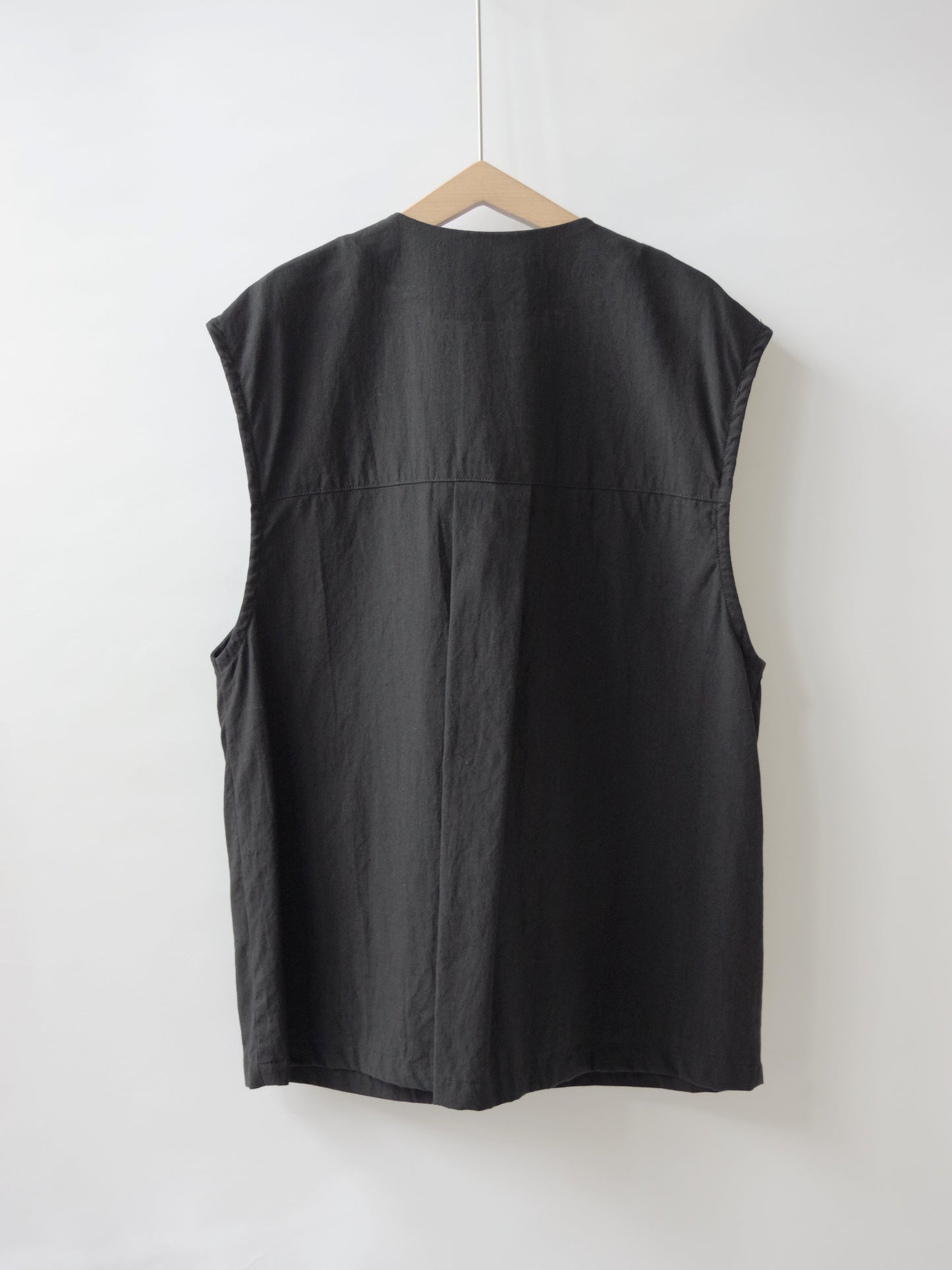 高密度Cotton/Linen ベスト | yuni