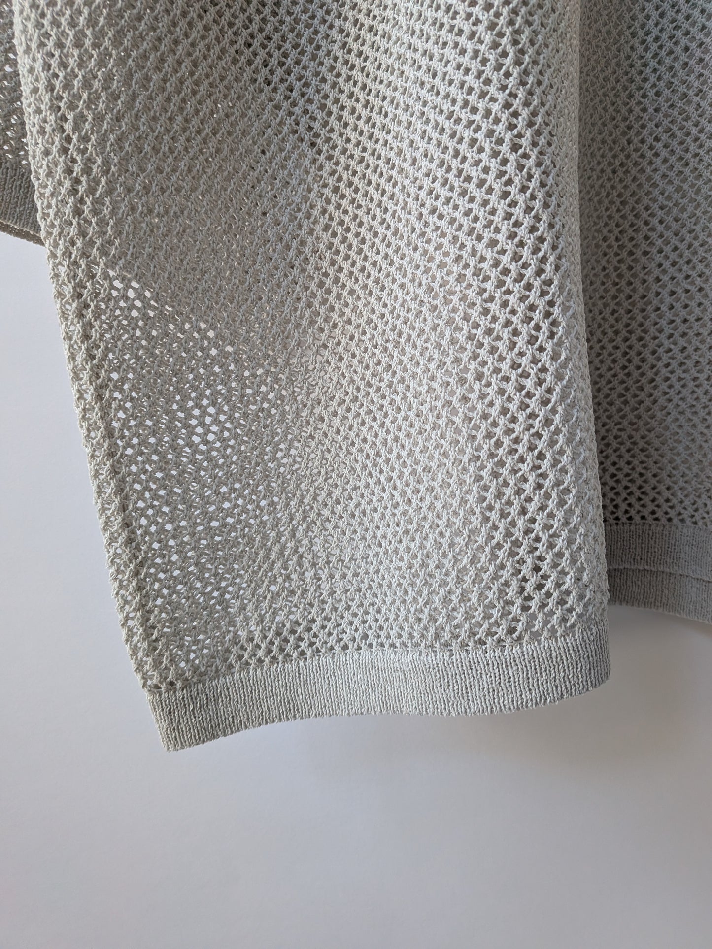 Lonsing18 和紙/Polyester knit ポロシャツ | yuni